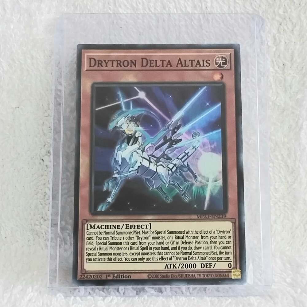 3/$25 Mint 2020 Yu-Gi-Oh! Drytron Delta... MP21-EN239 SR Holo 1st Edition Card!!